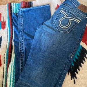 Dark wash big star bootcut